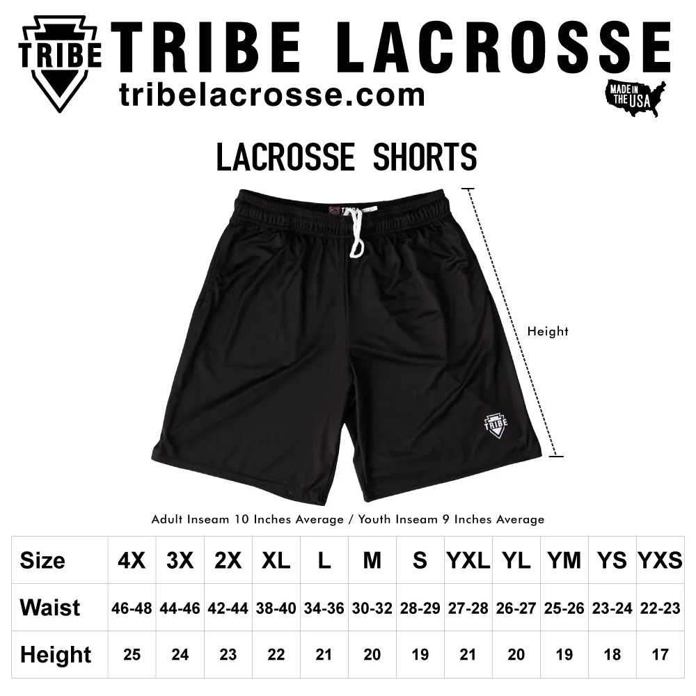 Army Camo Sublimated Lacrosse Shorts