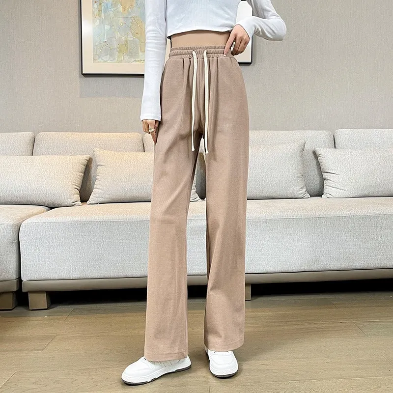 Baggy Office Wear Straight Pants