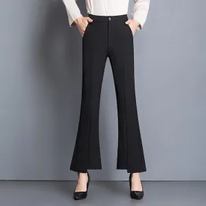 Baggy Office Wear Straight Pants