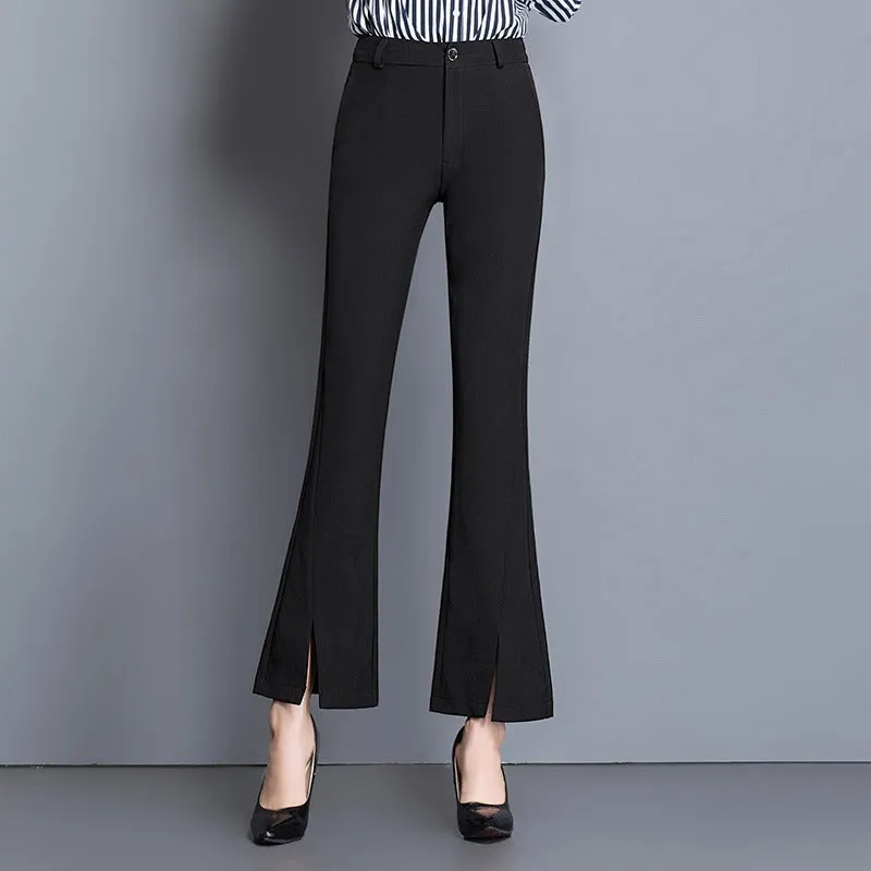 Baggy Office Wear Straight Pants