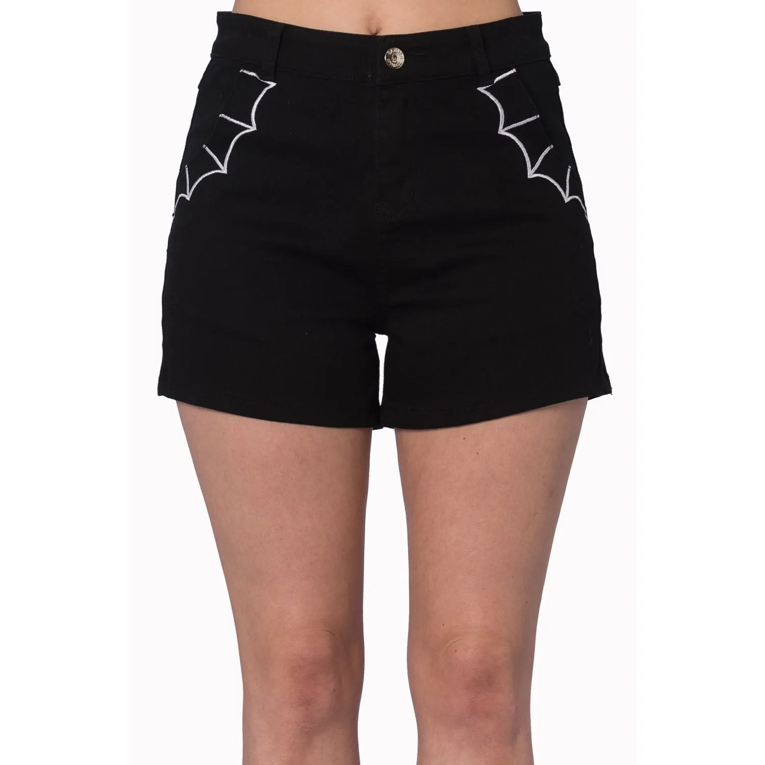 Bell Tower Bat Womens Shorts