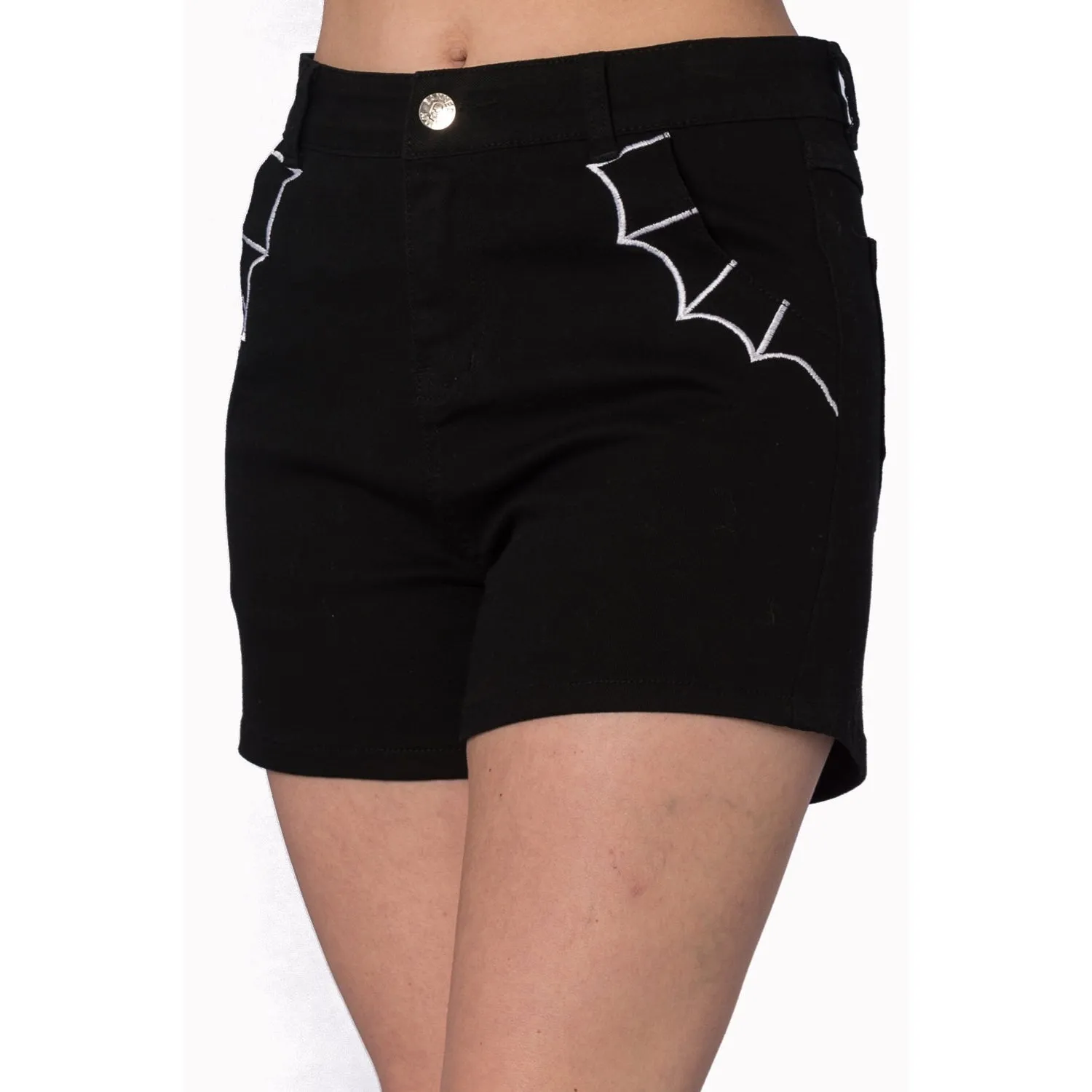Bell Tower Bat Womens Shorts
