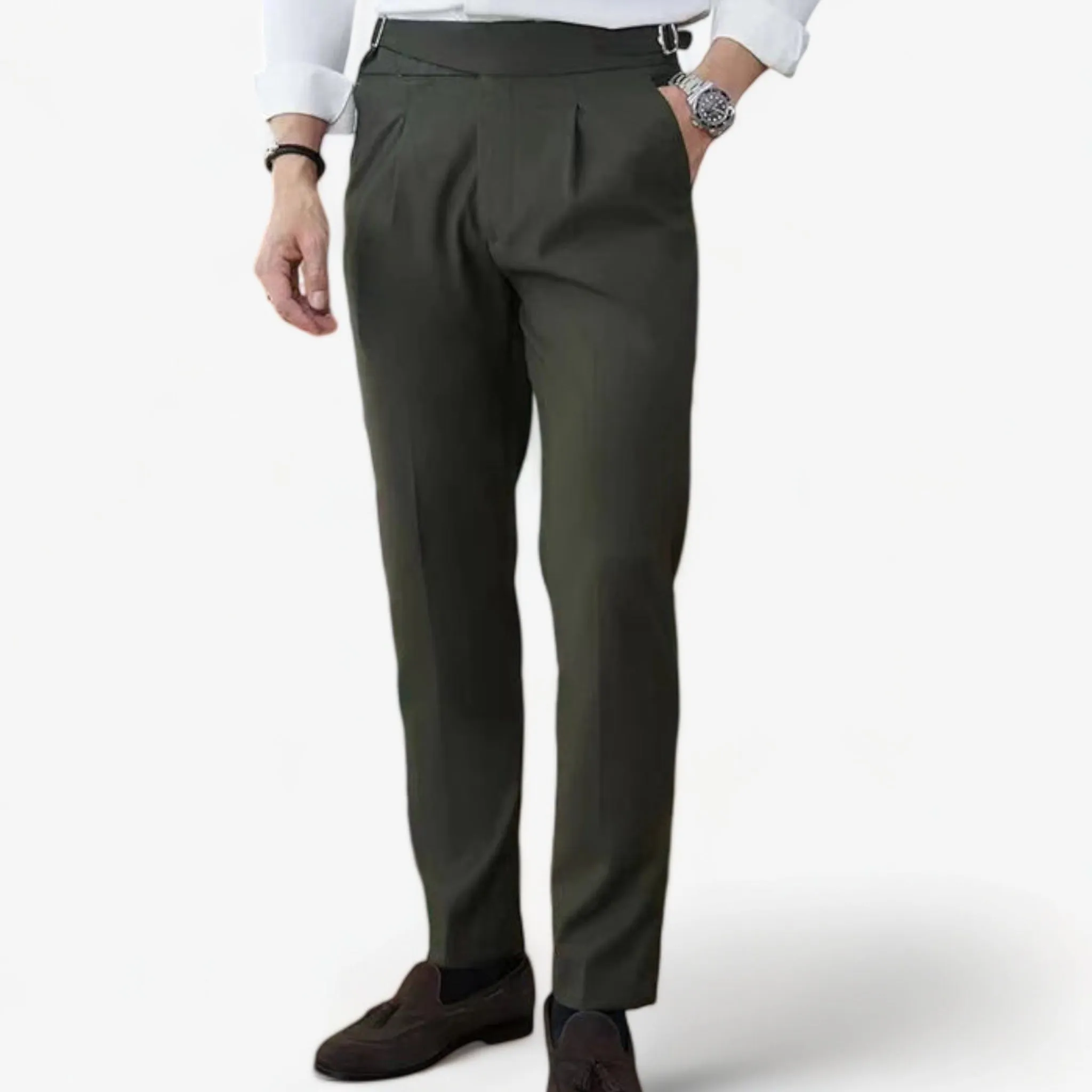 British suit elegant pants