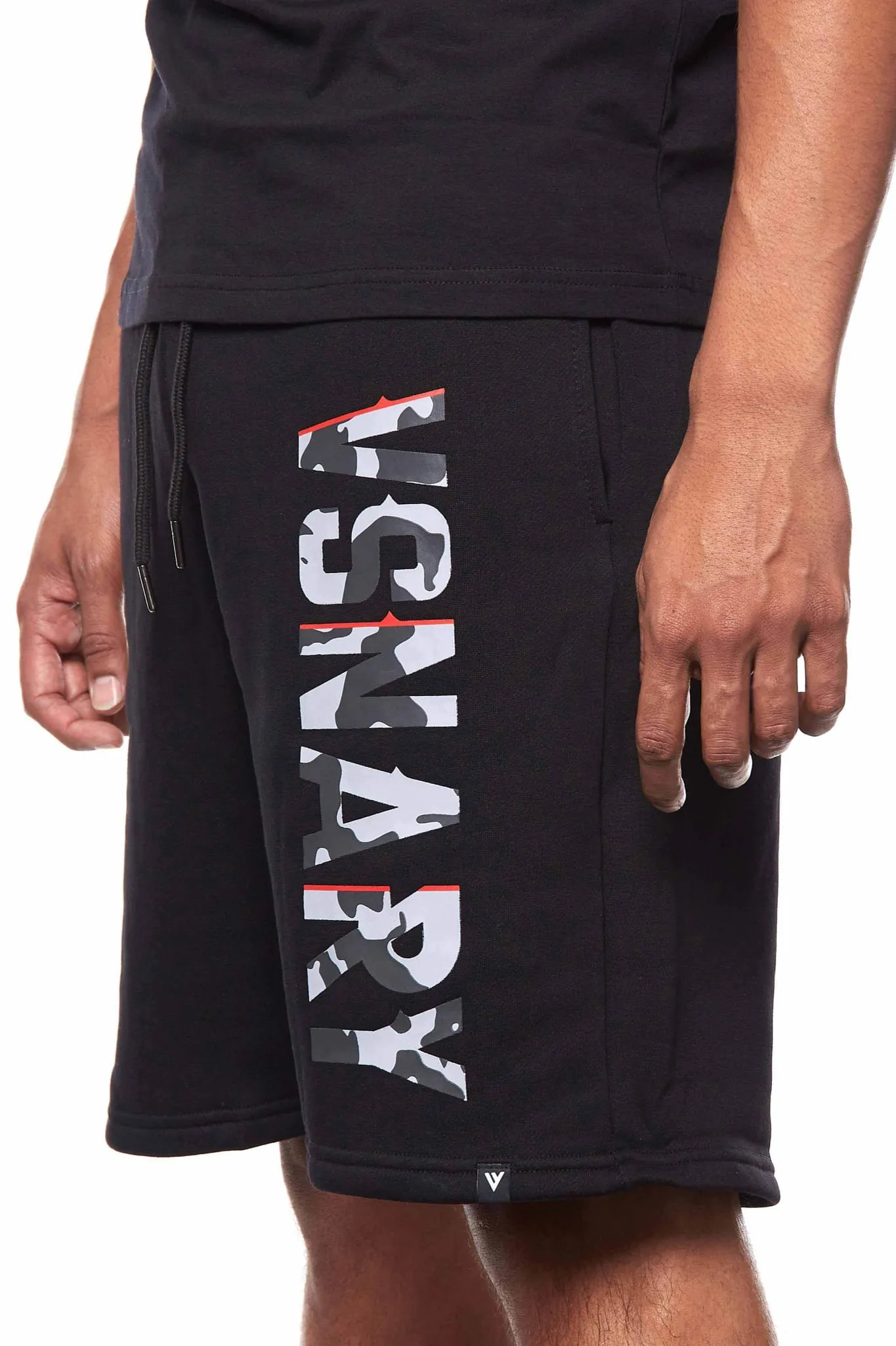 Camo Vision Shorts - Black