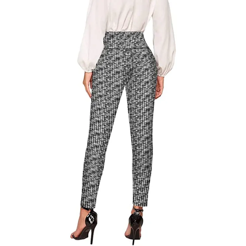 Classic Pull-On Skinny Leggings Regular Fit With Print For Women