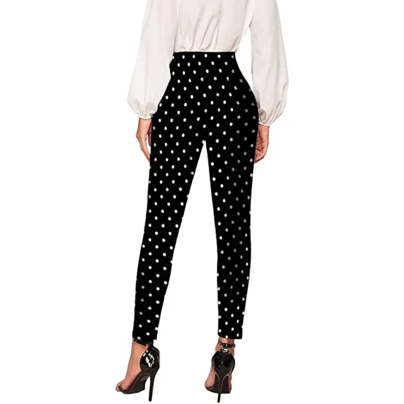 Classic Pull-On Skinny Leggings Regular Fit With Print For Women