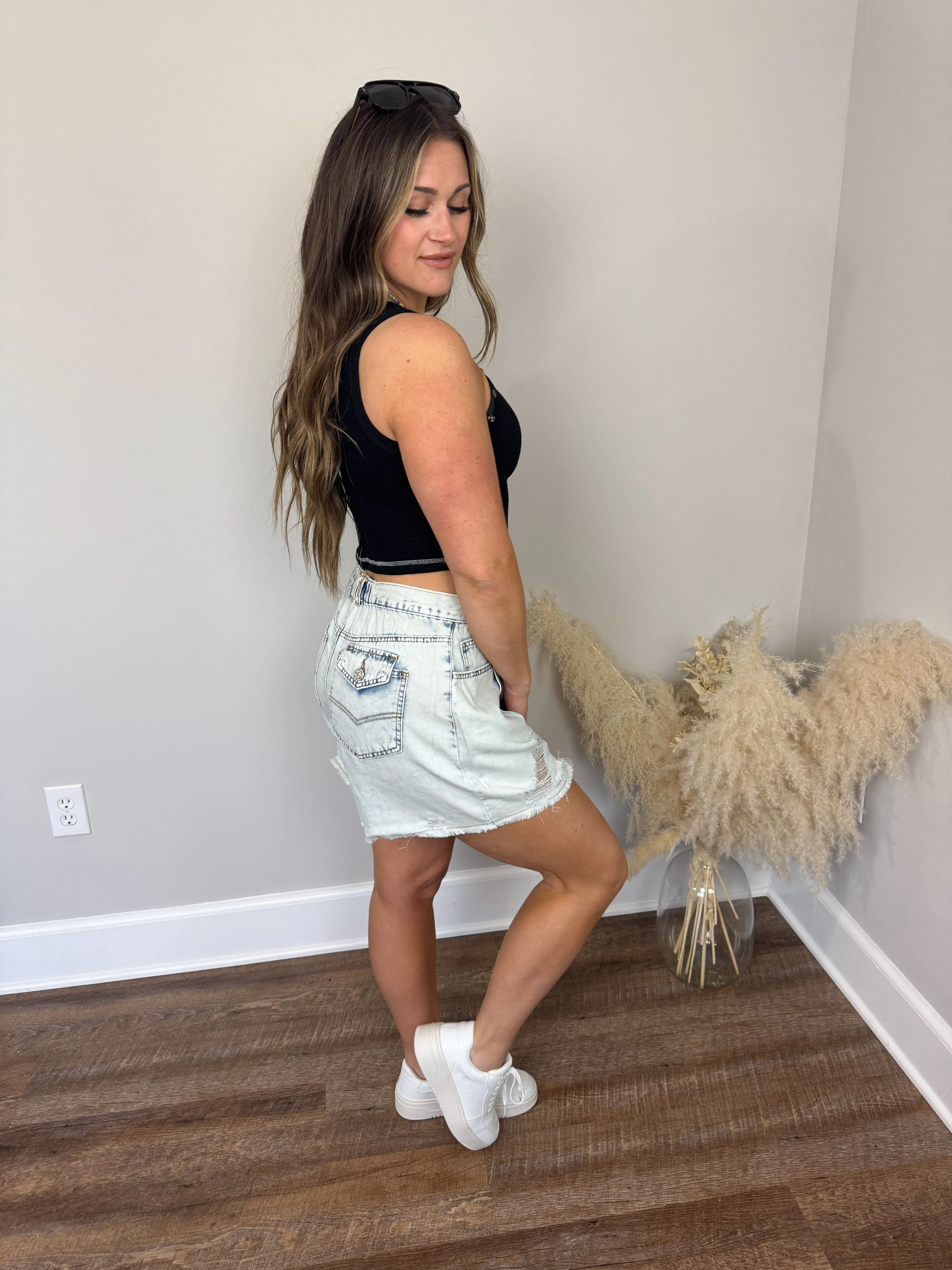 Lockwood Shorts | Denim