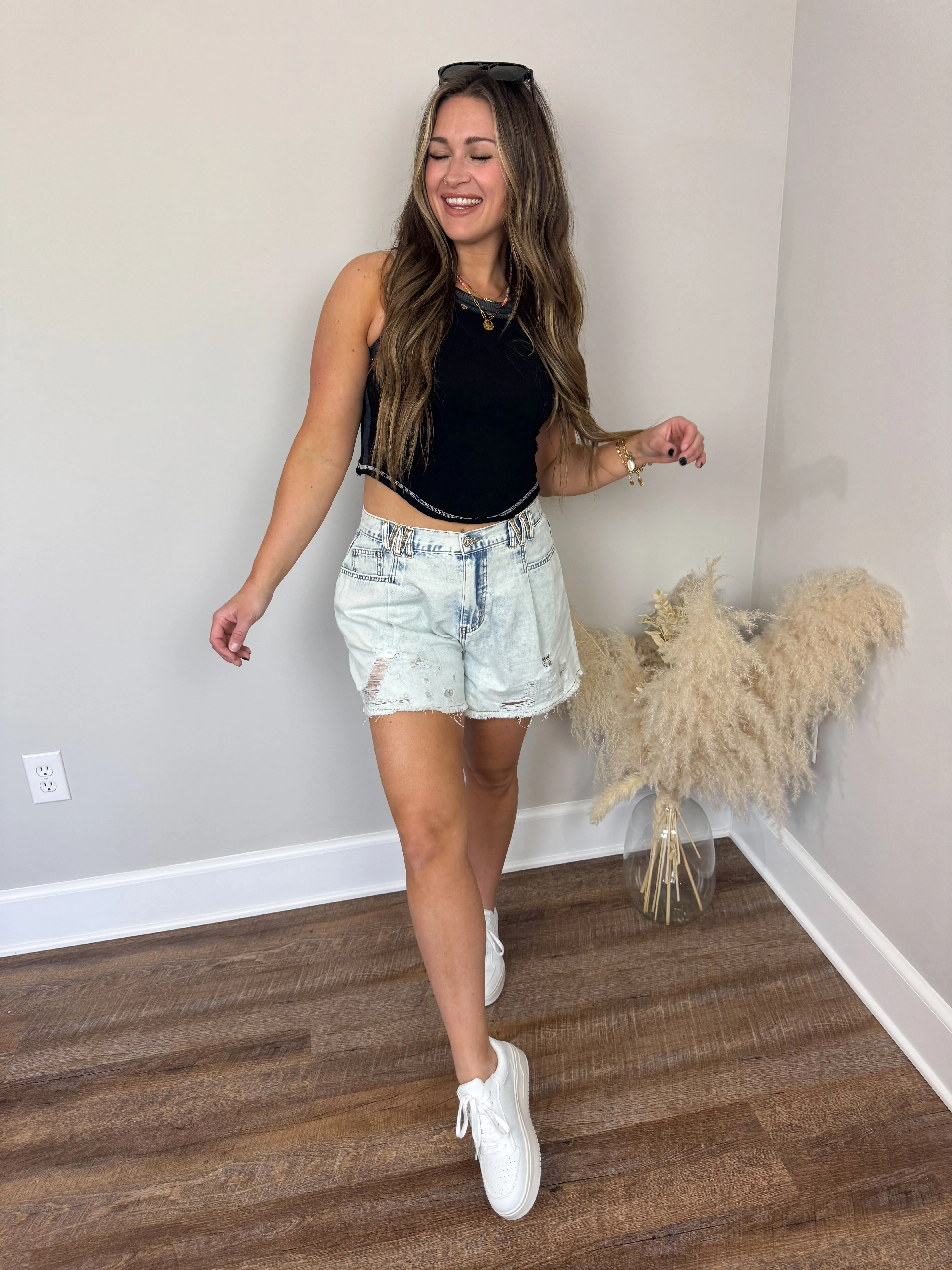 Lockwood Shorts | Denim