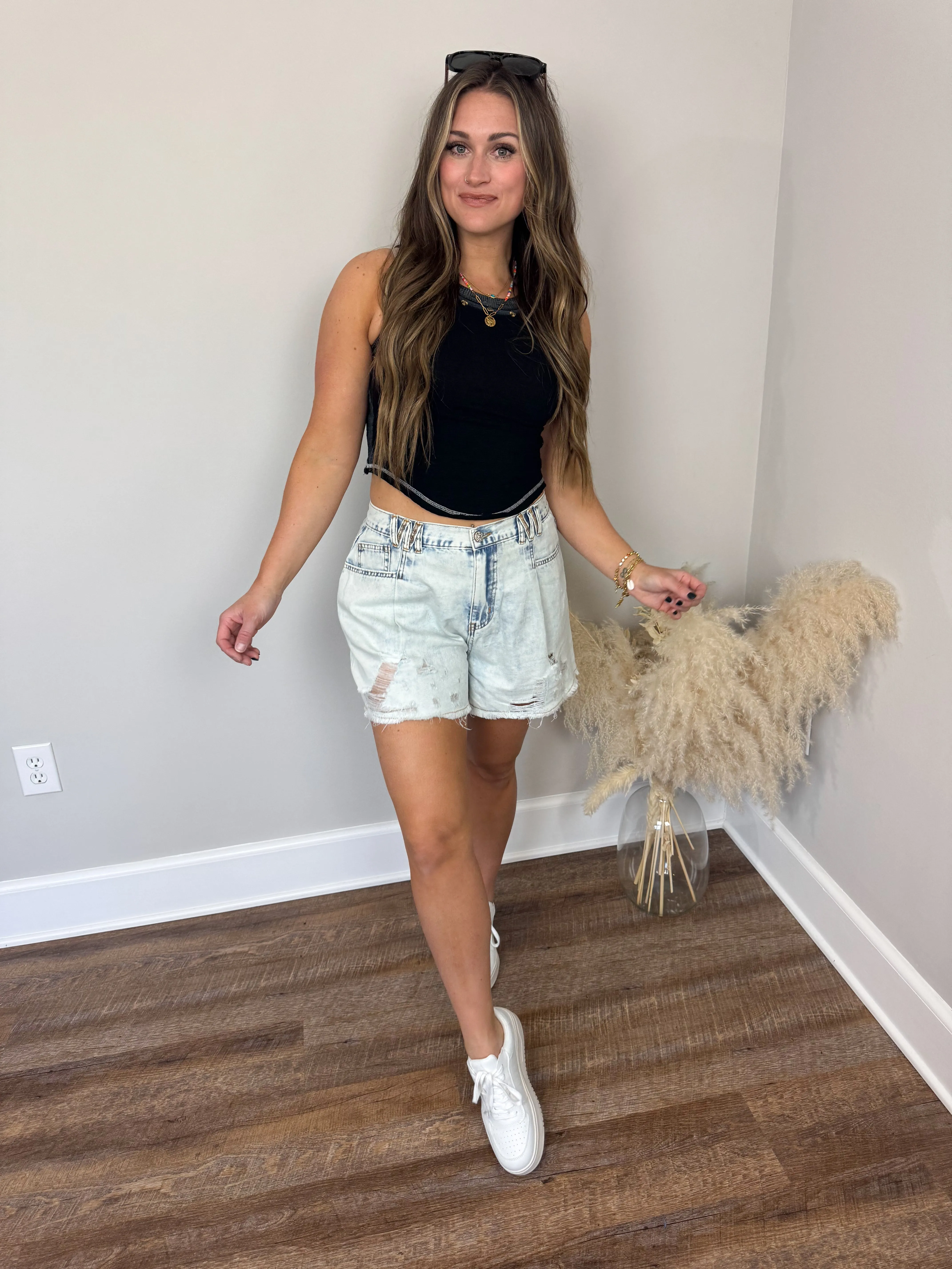 Lockwood Shorts | Denim