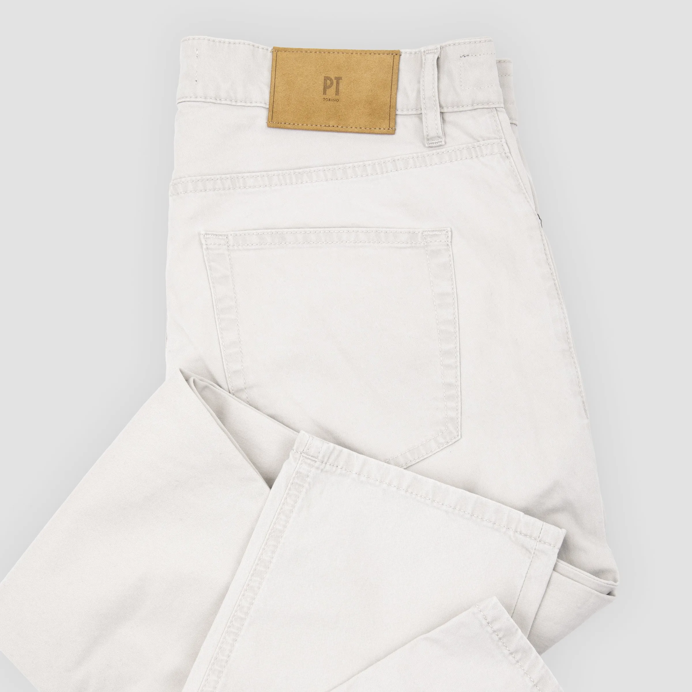 Microstructure Stretch 5 pockets Jazz Fit Sportpants Stone