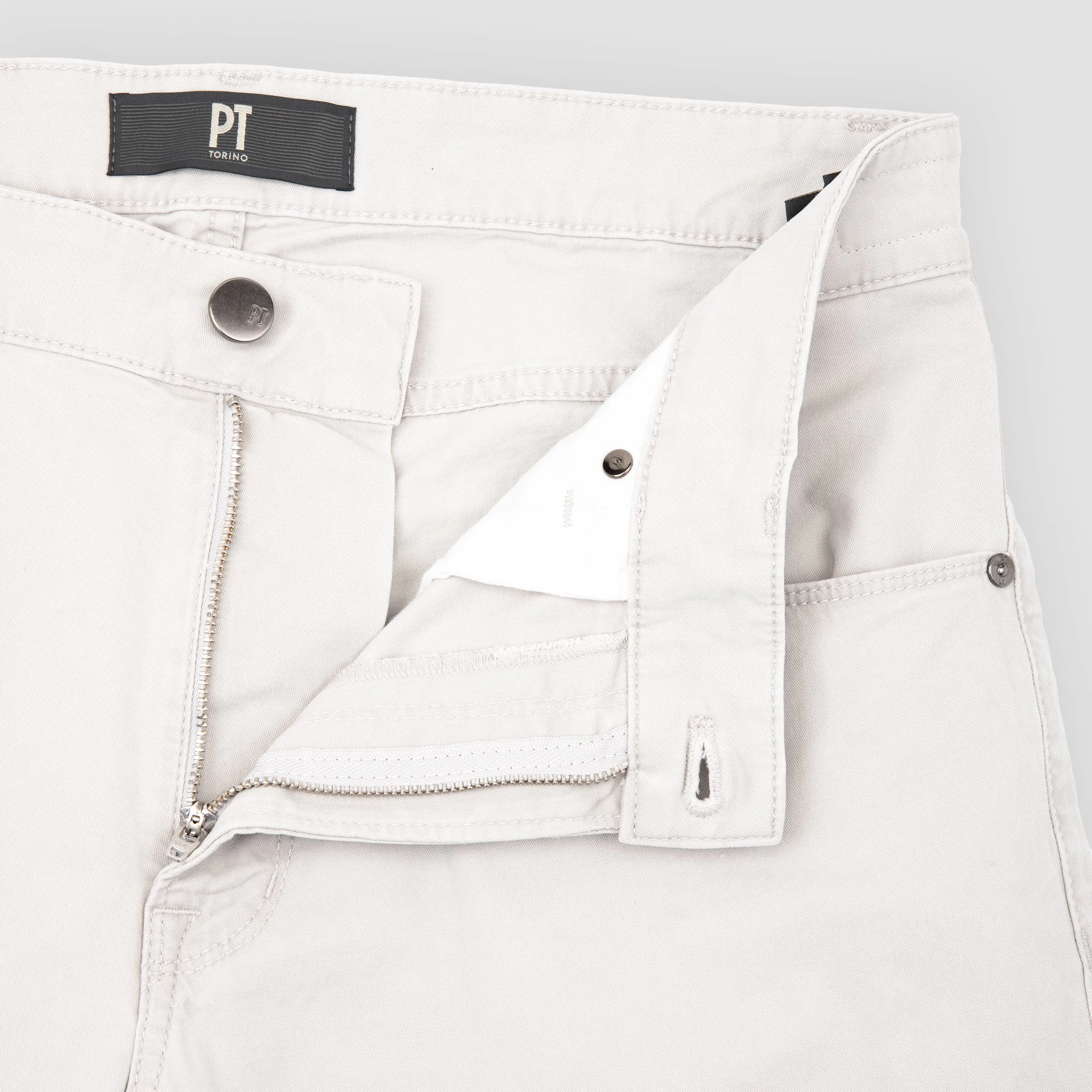 Microstructure Stretch 5 pockets Jazz Fit Sportpants Stone