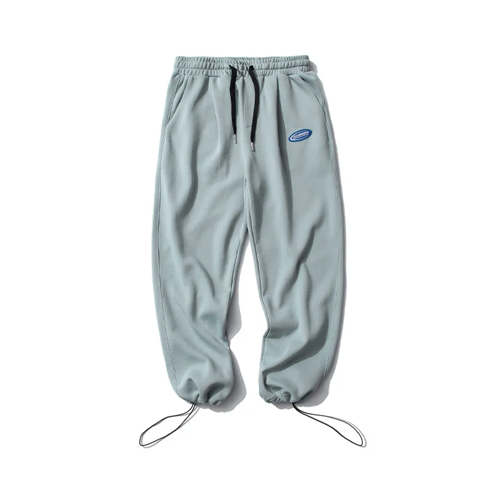 MULTI-COLOR STRAIGHT DRAWSTRING ADJUSTABLE FOOT SWEATPANTS