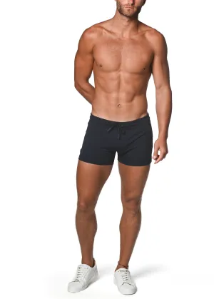 NAVY VAULT 3.5 INSEAM GYM STRETCH SHORTS ST-10500