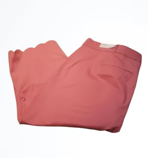 NWT Lane Bryant Allie Slim Crop Scallop Dress Pants