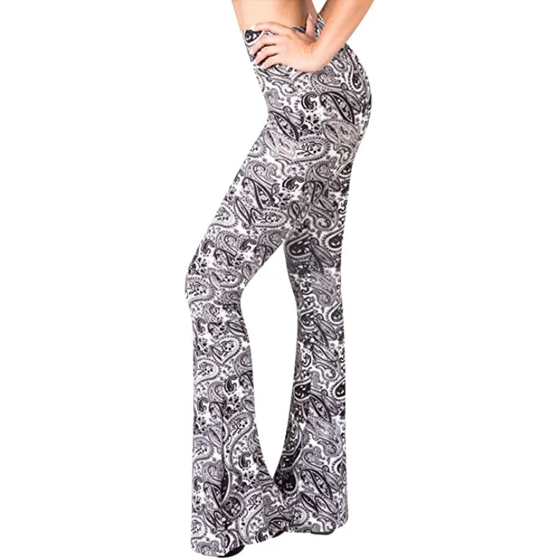 Palazzo Pant For Women-Buttery Soft High Waisted Flare Pant-Legging