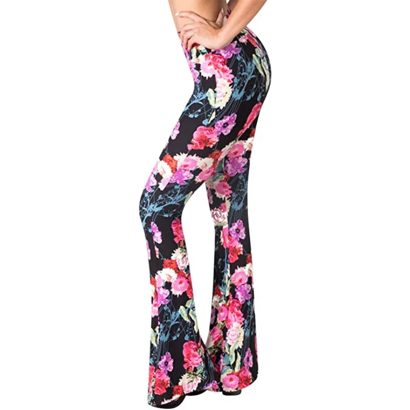 Palazzo Pant For Women-Buttery Soft High Waisted Flare Pant-Legging