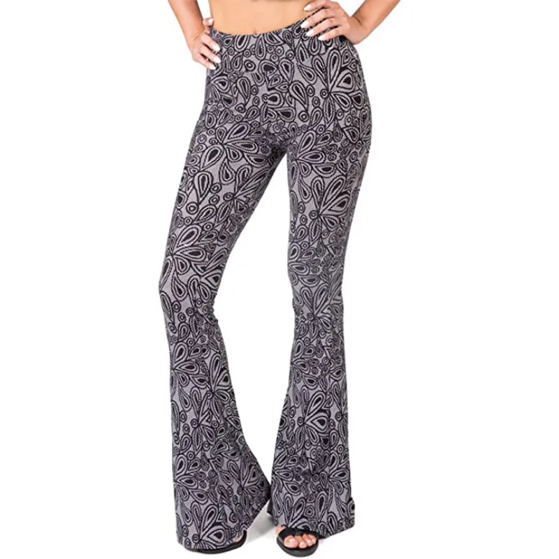 Palazzo Pants For Women-Buttery Soft High Waisted Flare Pants-Leggings