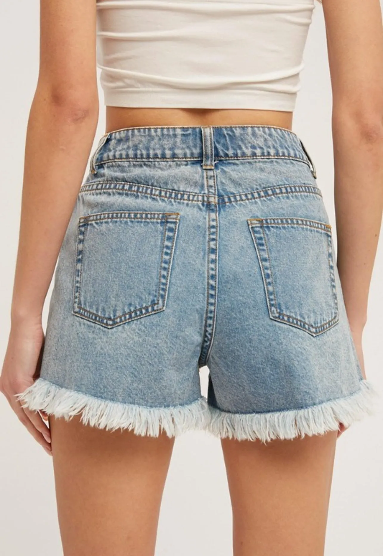 Runnin Errands Denim Shorts