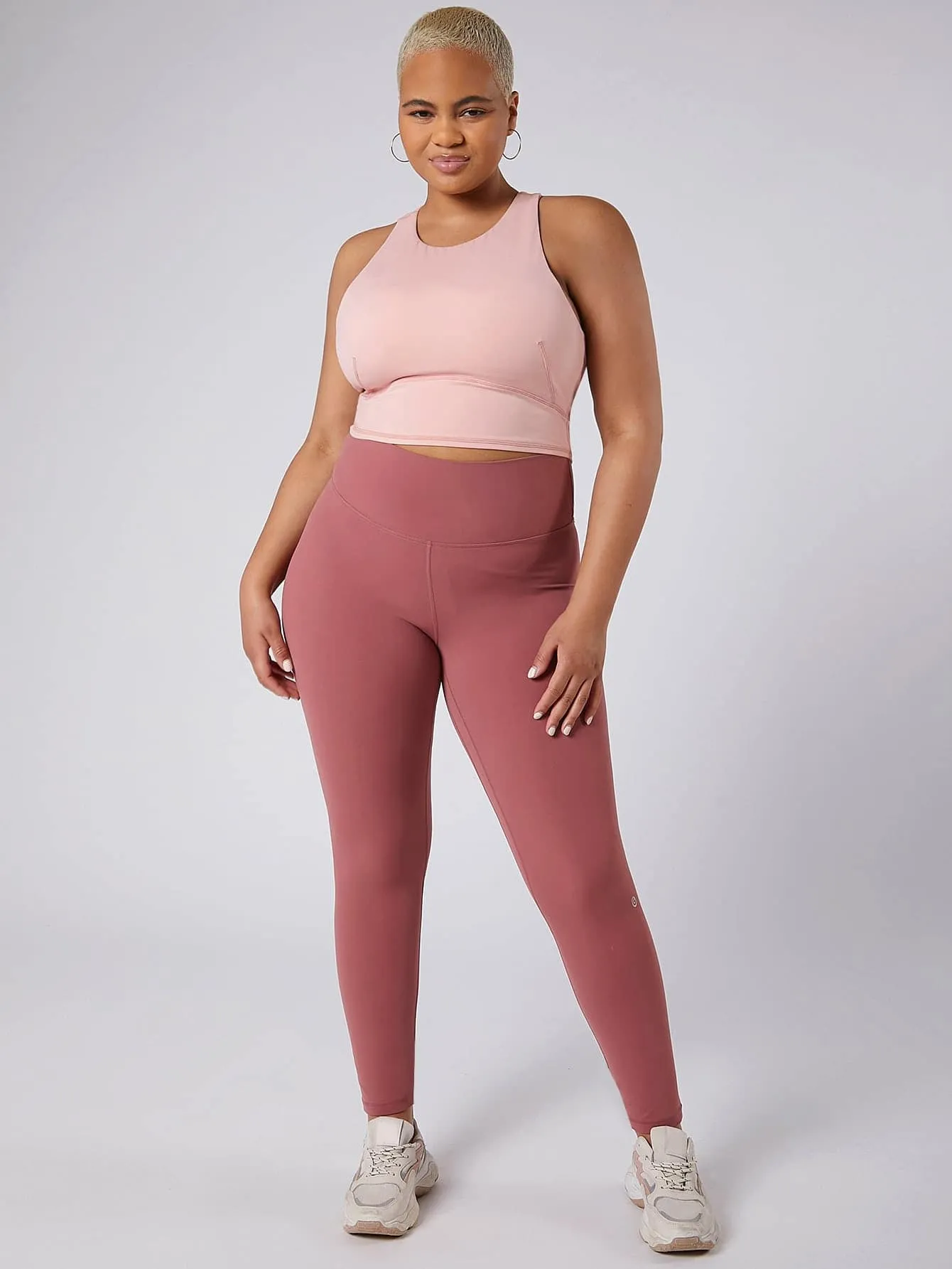 Solid Color Comfortable Fit Sports Leggings