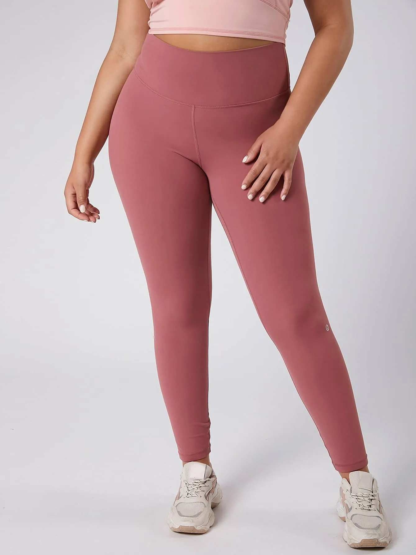Solid Color Comfortable Fit Sports Leggings