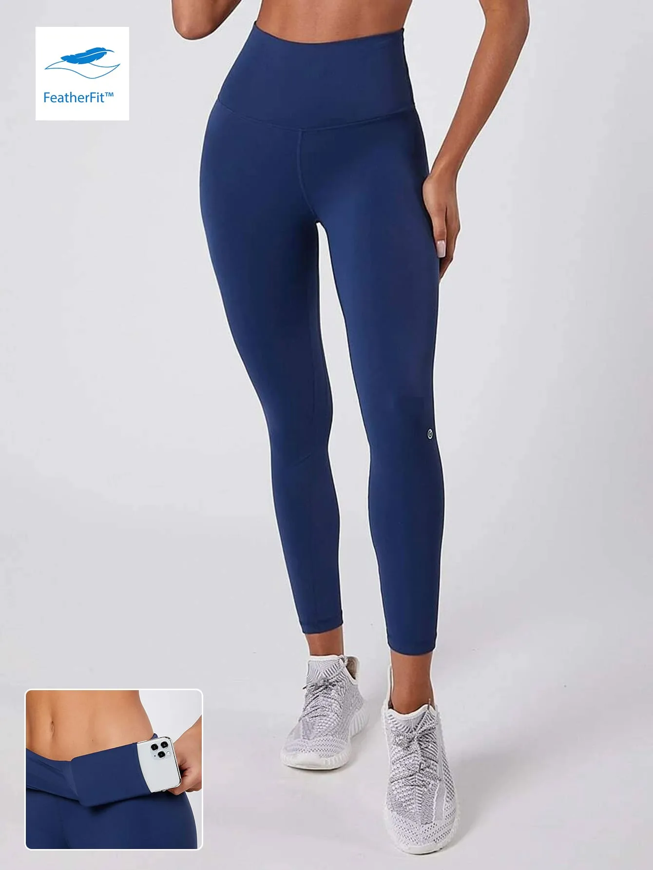 Solid Color Comfortable Fit Sports Leggings
