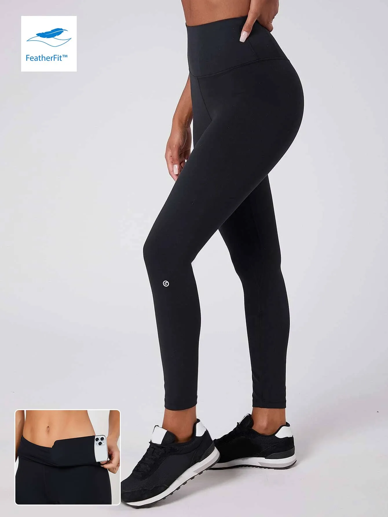 Solid Color Comfortable Fit Sports Leggings