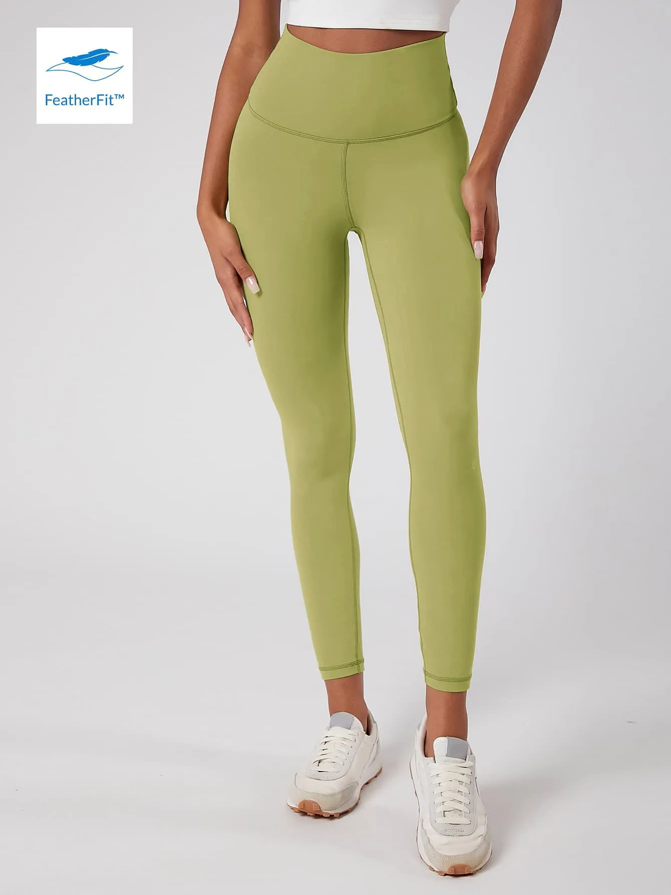 Solid Color Comfortable Fit Sports Leggings