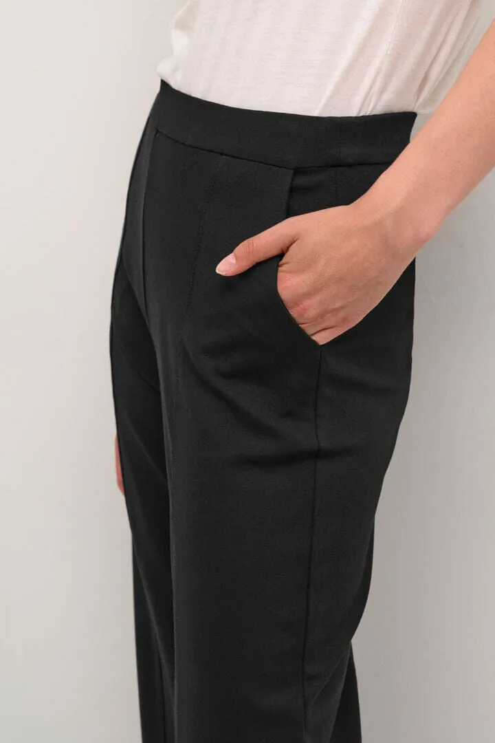 WIDE LEG PONTE PULL ON PANT