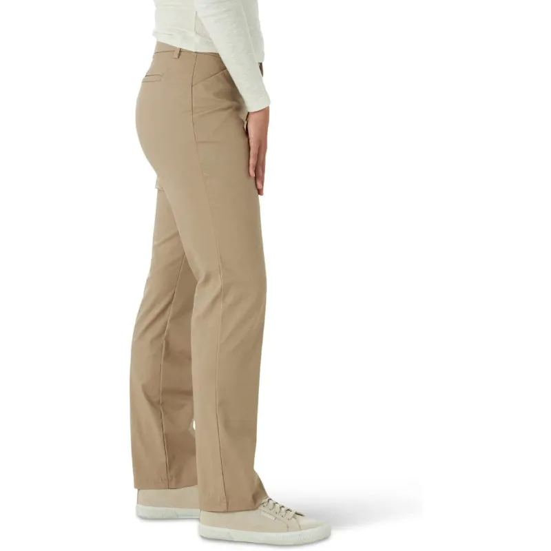 Women's Wrinkle-Free Relaxed Fit Straight Leg Pant