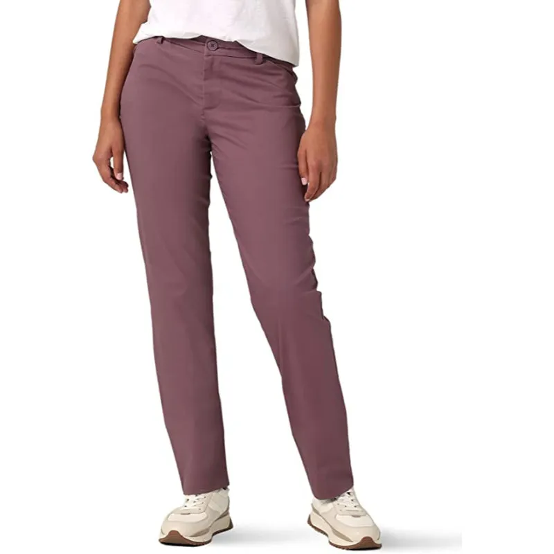 Wrinkle Free Fit Straight Leg Pant For Women
